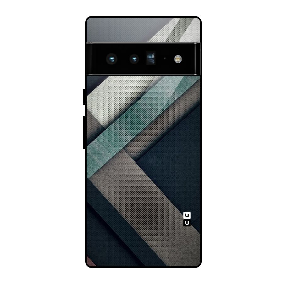 Dark Stripes Glass Back Case for Google Pixel 6 Pro