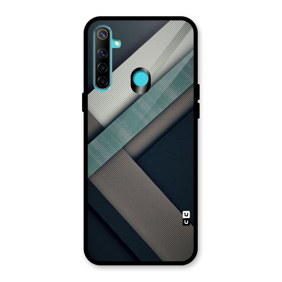 Dark Stripes Glass Back Case for Realme Narzo 10