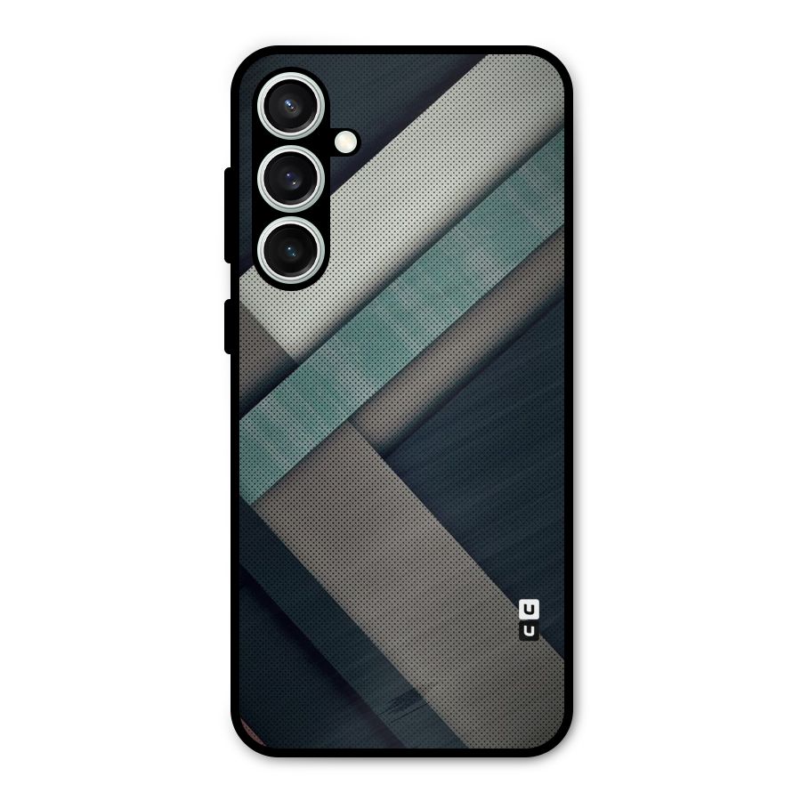 Dark Stripes Metal Back Case for Galaxy S23 FE