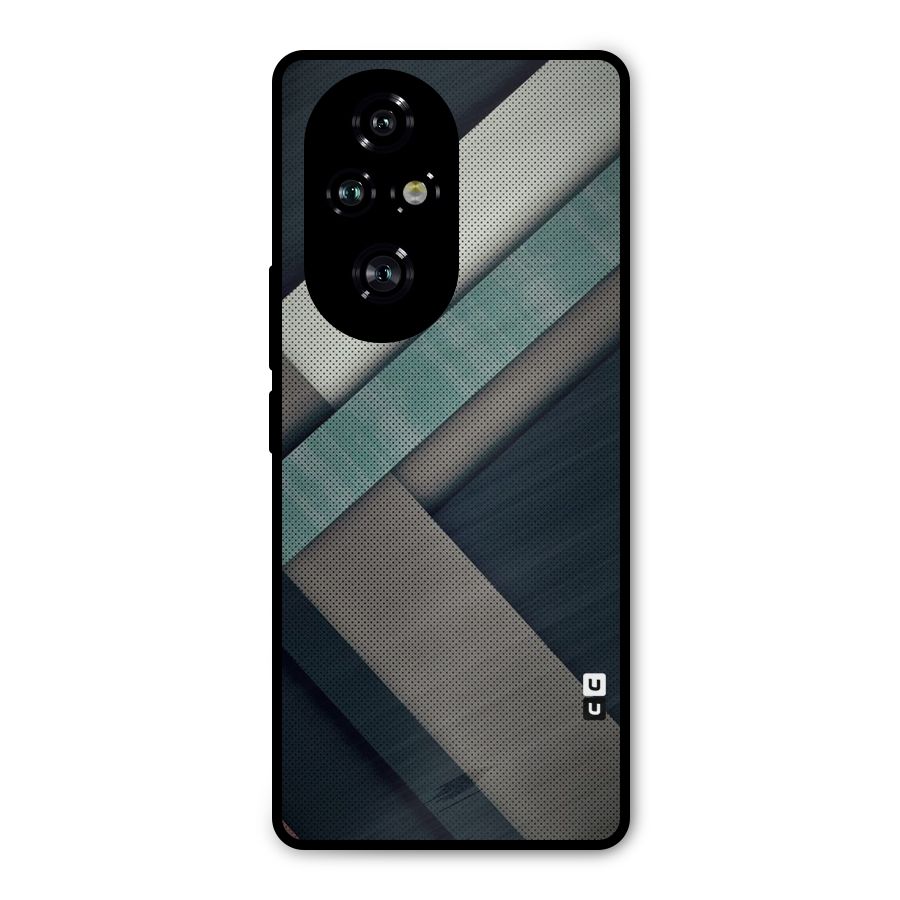 Dark Stripes Metal Back Case for Honor 200 Pro