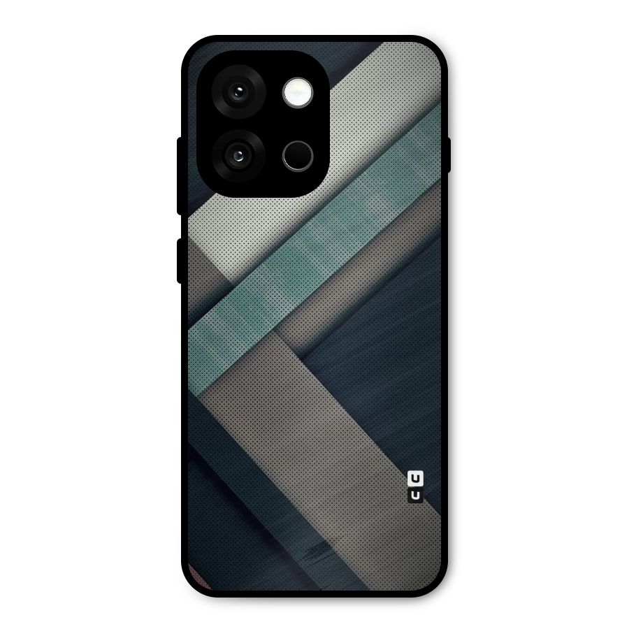 Dark Stripes Metal Back Case for OnePlus 13s