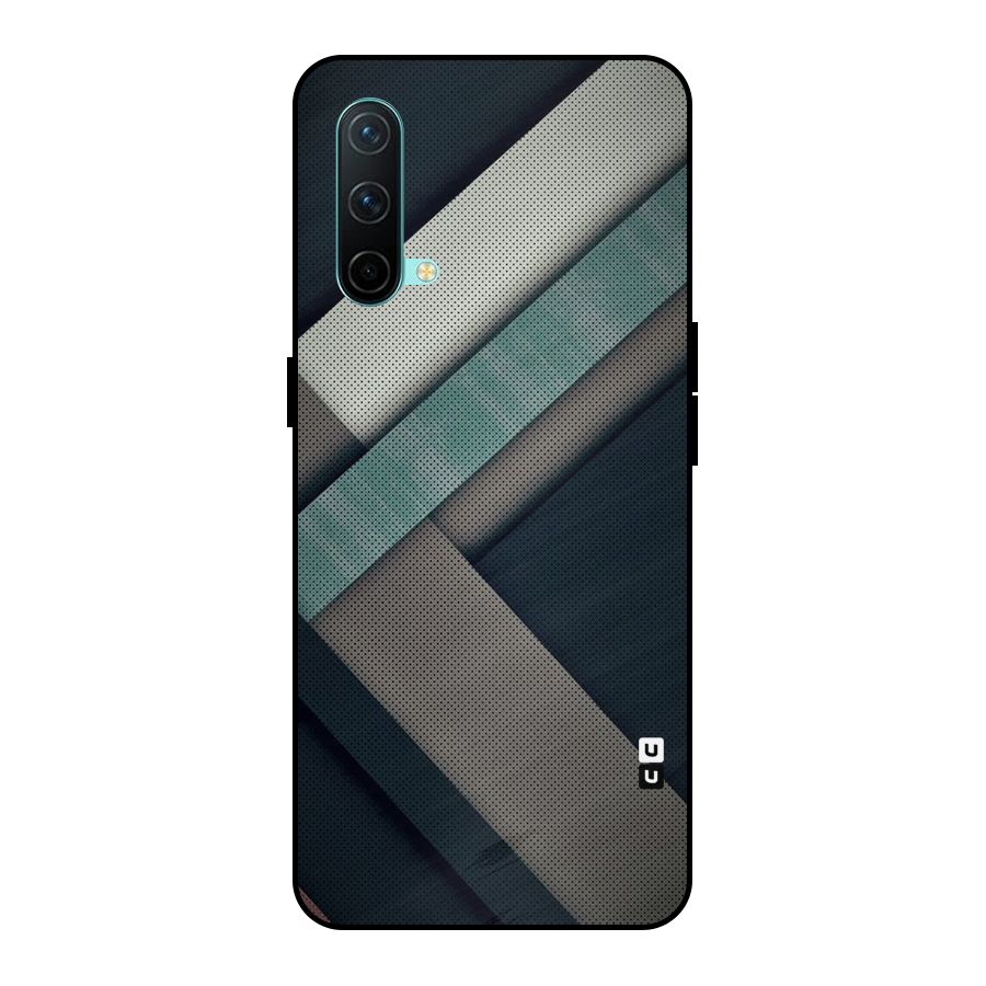 Dark Stripes Metal Back Case for OnePlus Nord CE 5G