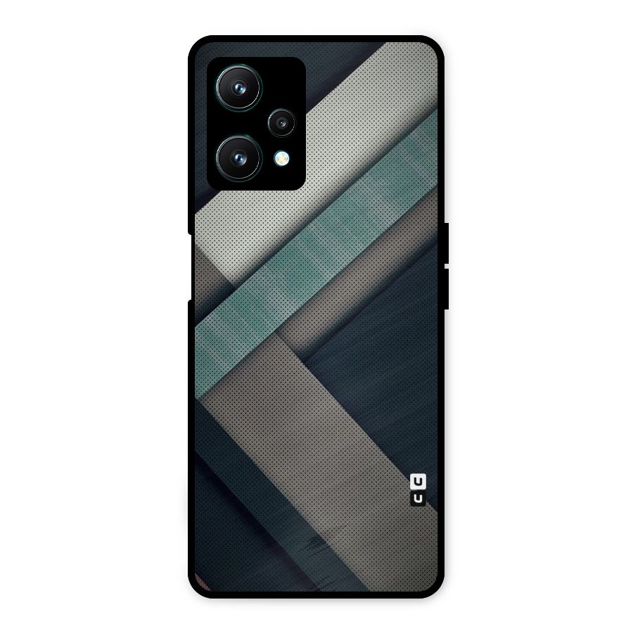 Dark Stripes Metal Back Case for Realme 9 Pro 5G