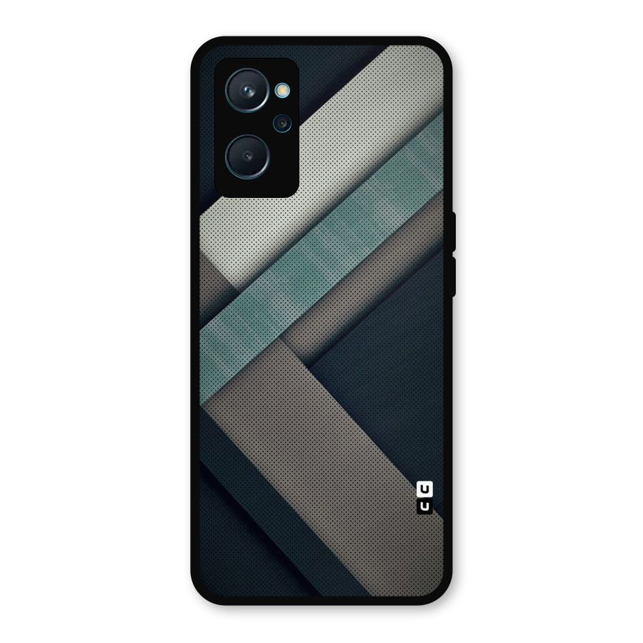 Dark Stripes Metal Back Case for Realme 9i