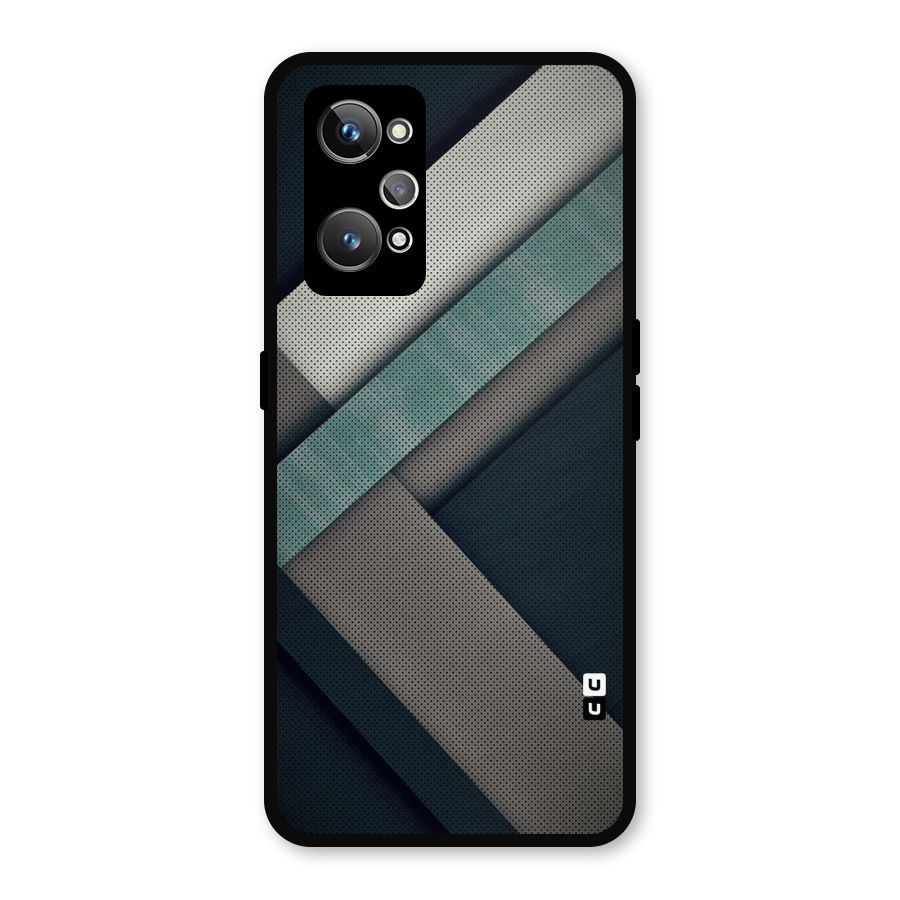 Dark Stripes Metal Back Case for Realme GT Neo 3T