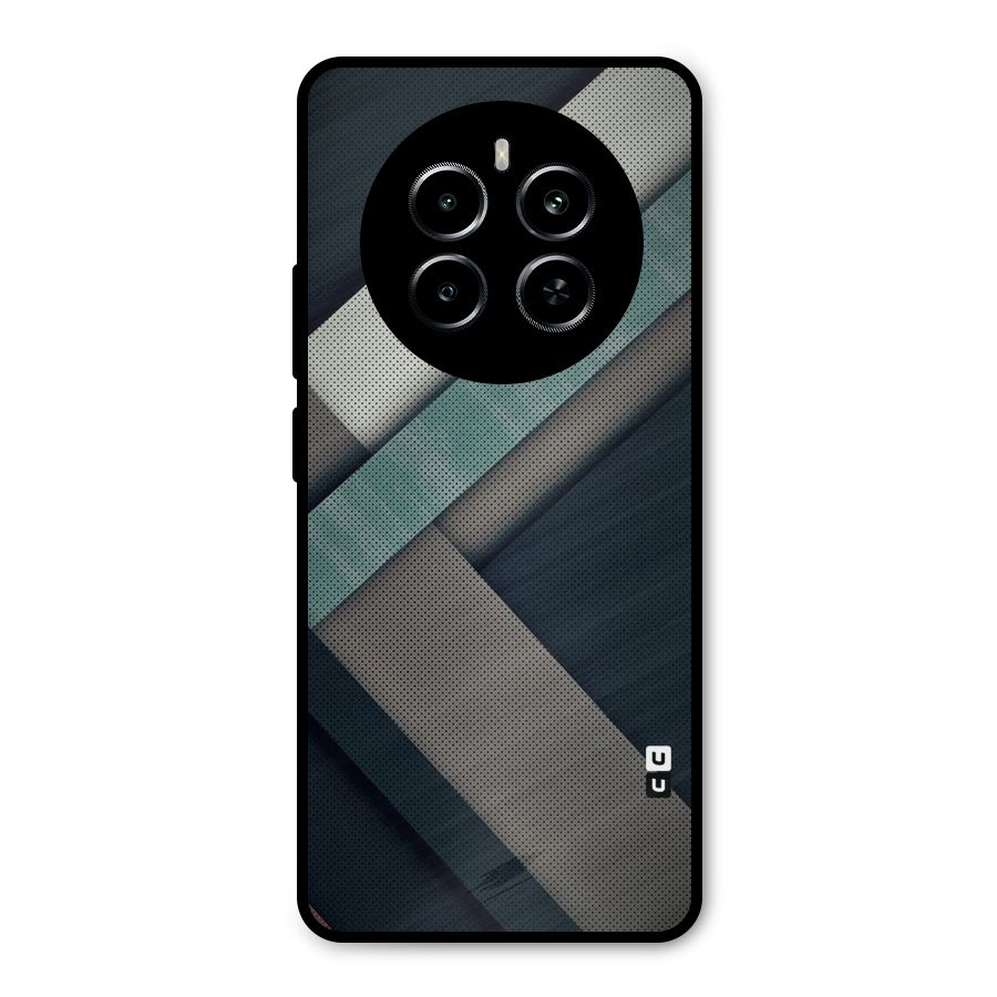 Dark Stripes Metal Back Case for Realme P1