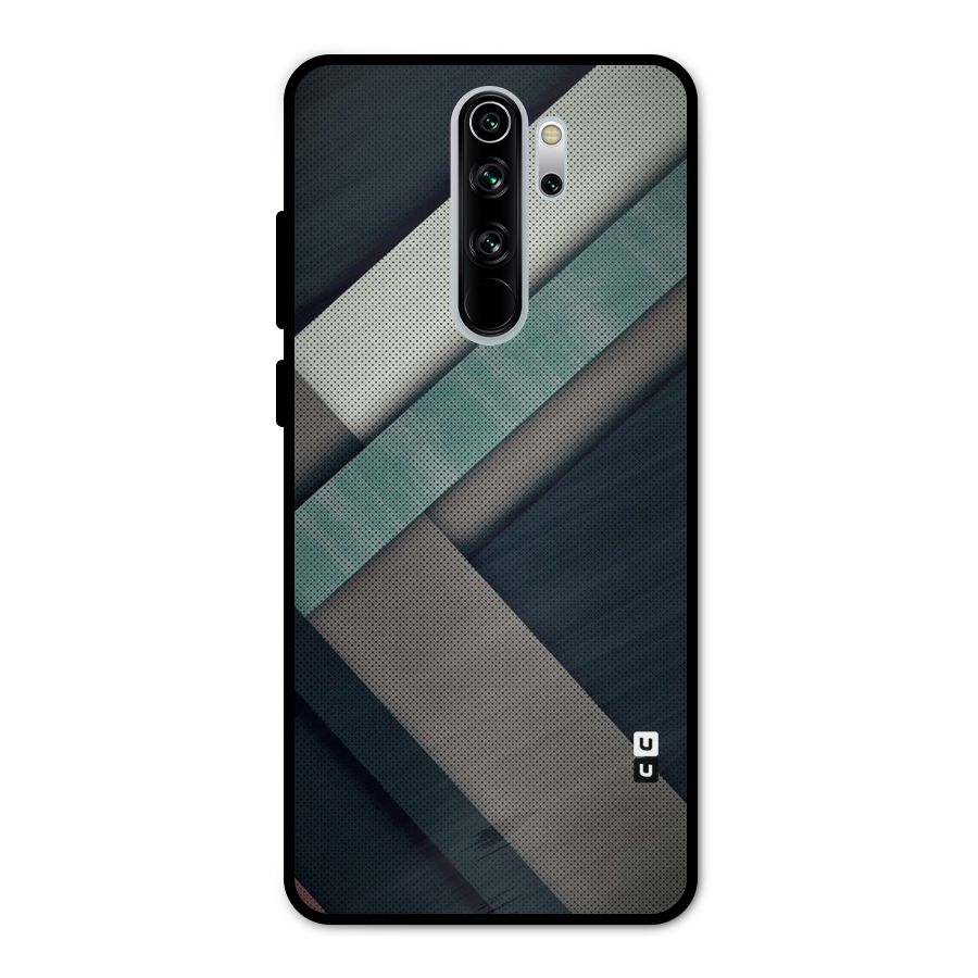 Dark Stripes Metal Back Case for Redmi Note 8 Pro