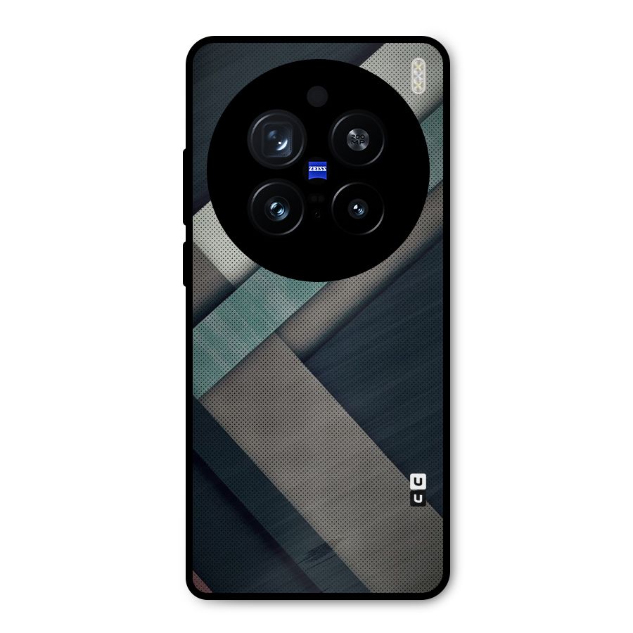 Dark Stripes Metal Back Case for Vivo X200 Pro