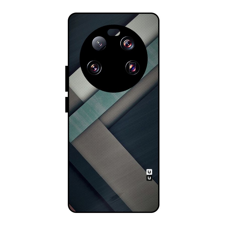 Dark Stripes Metal Back Case for Xiaomi 13 Ultra