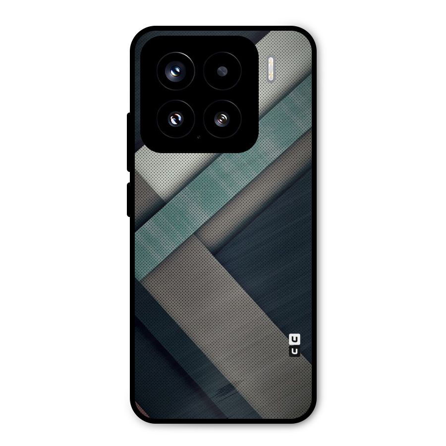Dark Stripes Metal Back Case for Xiaomi 15