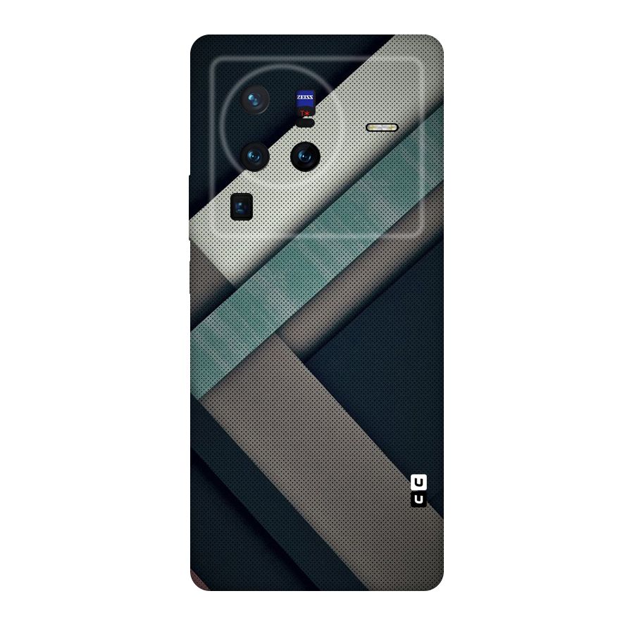 Dark Stripes Original Polycarbonate Back Case for Vivo X80