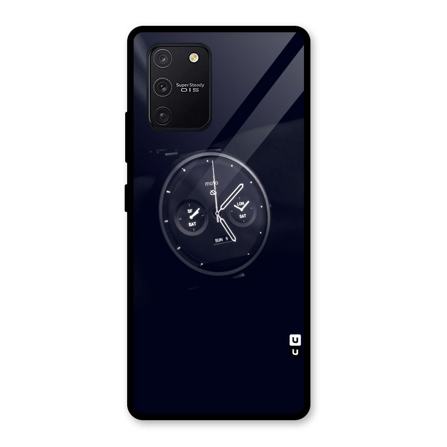 Dark Watch Glass Back Case for Galaxy S10 Lite