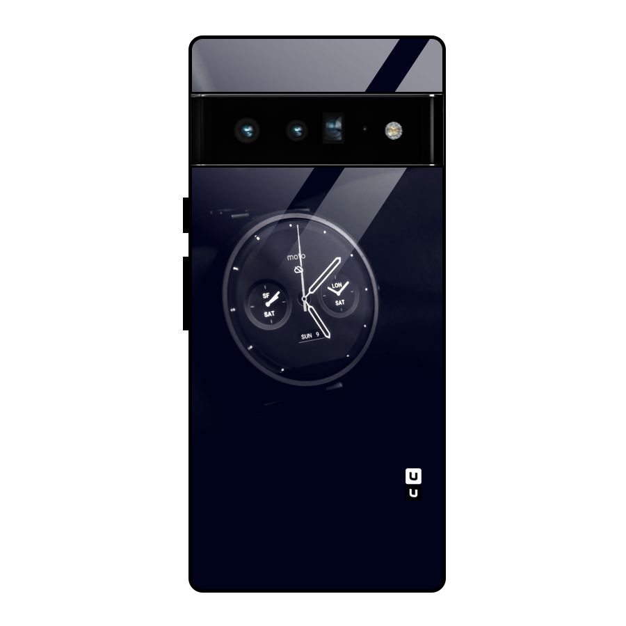 Dark Watch Glass Back Case for Google Pixel 6 Pro