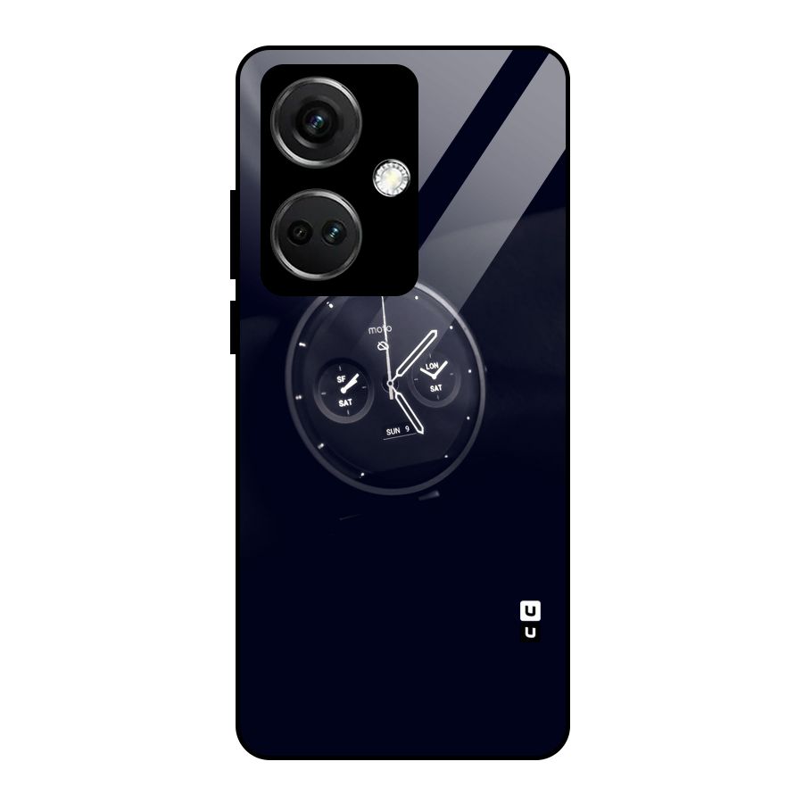 Dark Watch Glass Back Case for OnePlus Nord CE 3 5G