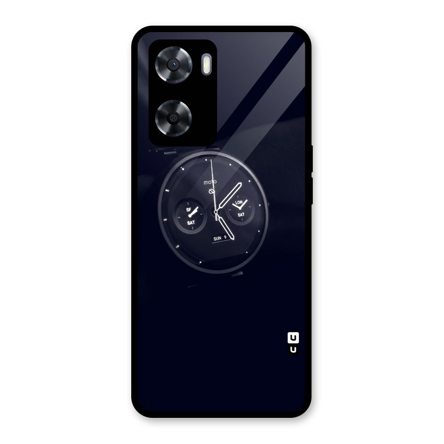 Dark Watch Glass Back Case for OnePlus Nord N20 SE