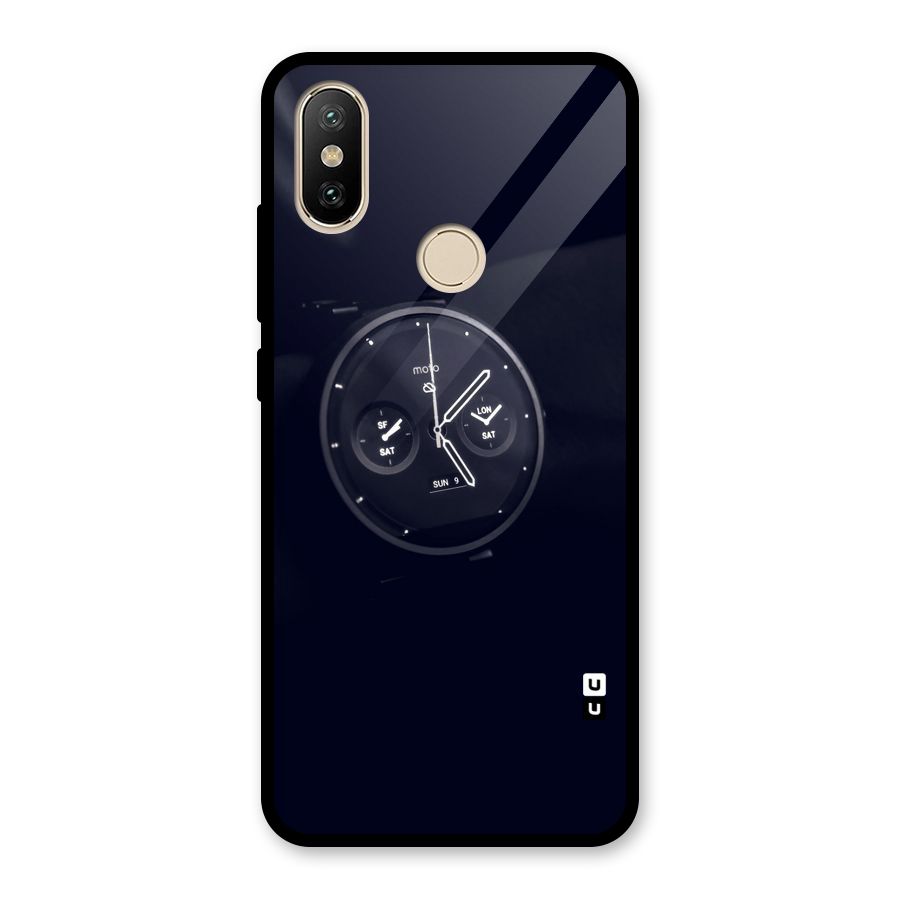 Dark Watch Glass Back Case for Redmi A2