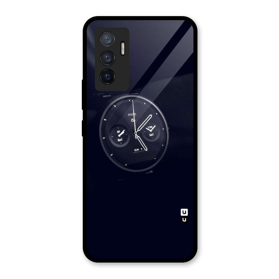Dark Watch Glass Back Case for Vivo V23e
