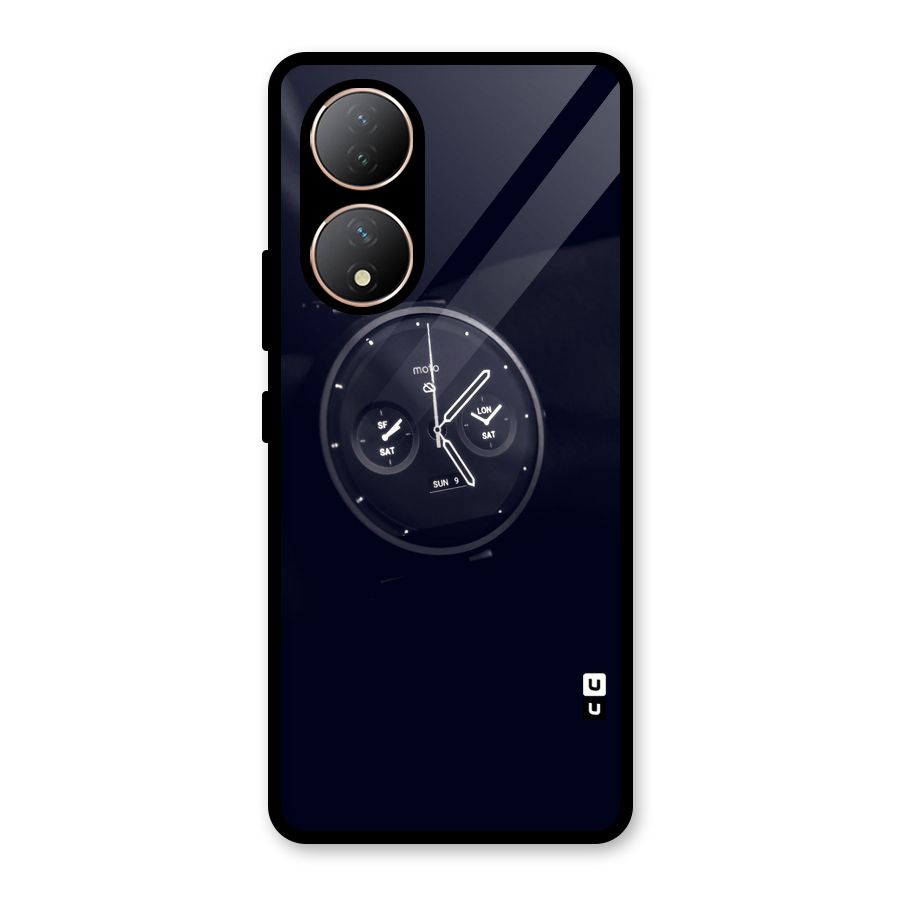 Dark Watch Glass Back Case for Vivo Y100A