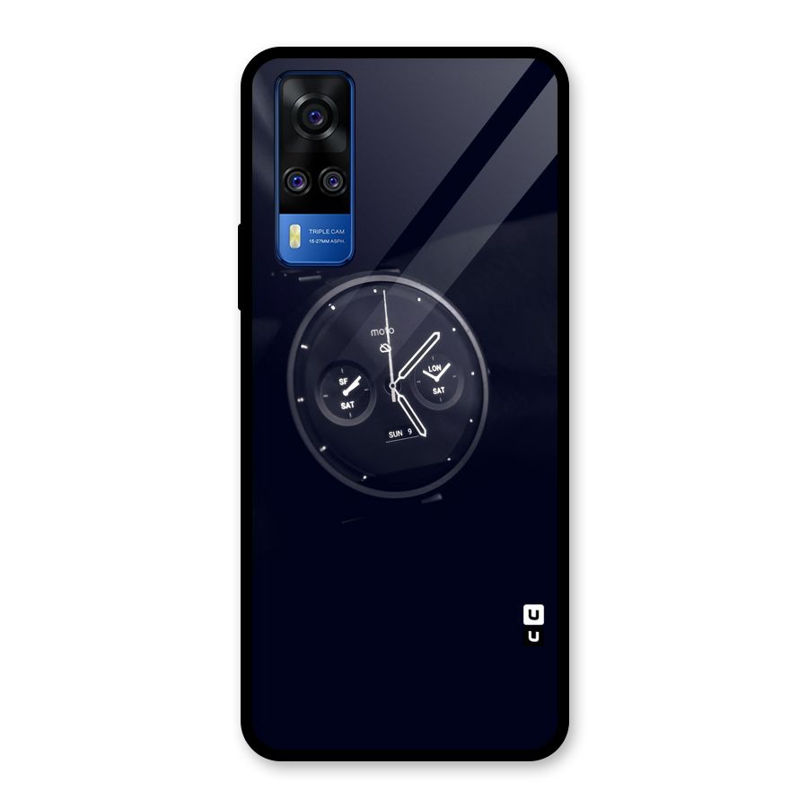 Dark Watch Glass Back Case for Vivo Y31
