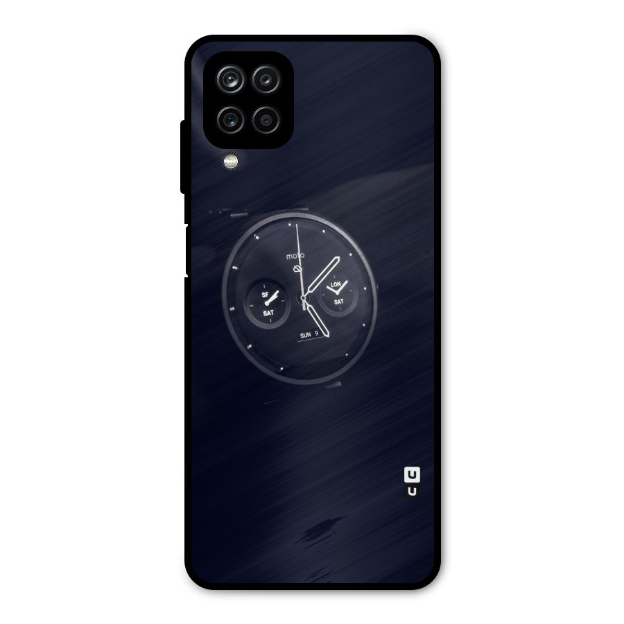 Dark Watch Metal Back Case for Galaxy A12