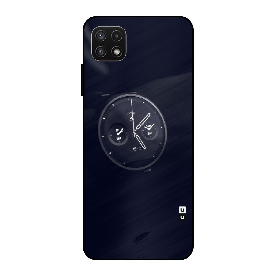 Dark Watch Metal Back Case for Galaxy A22 5G