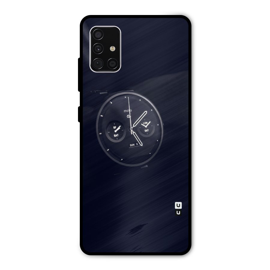 Dark Watch Metal Back Case for Galaxy A51