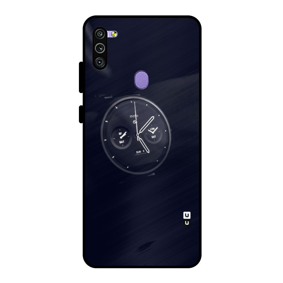 Dark Watch Metal Back Case for Galaxy M11