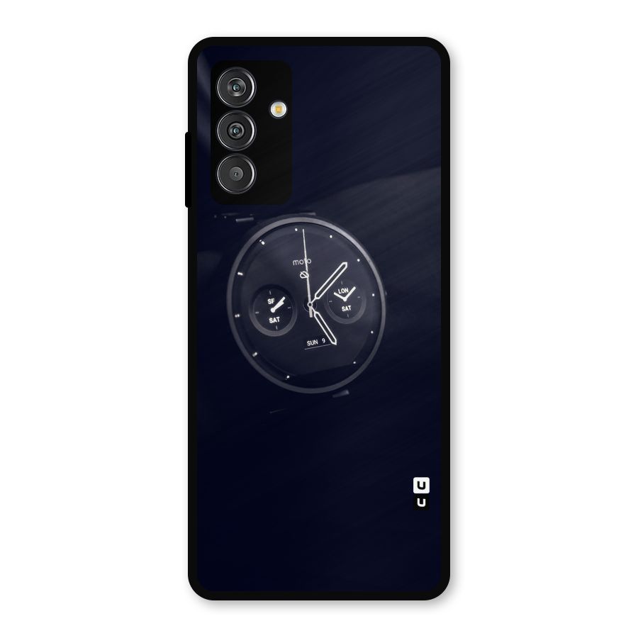 Dark Watch Metal Back Case for Galaxy M13