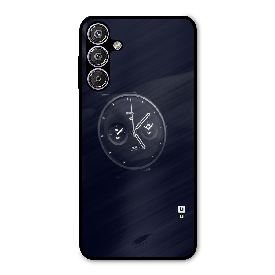 Dark Watch Metal Back Case for Galaxy M15