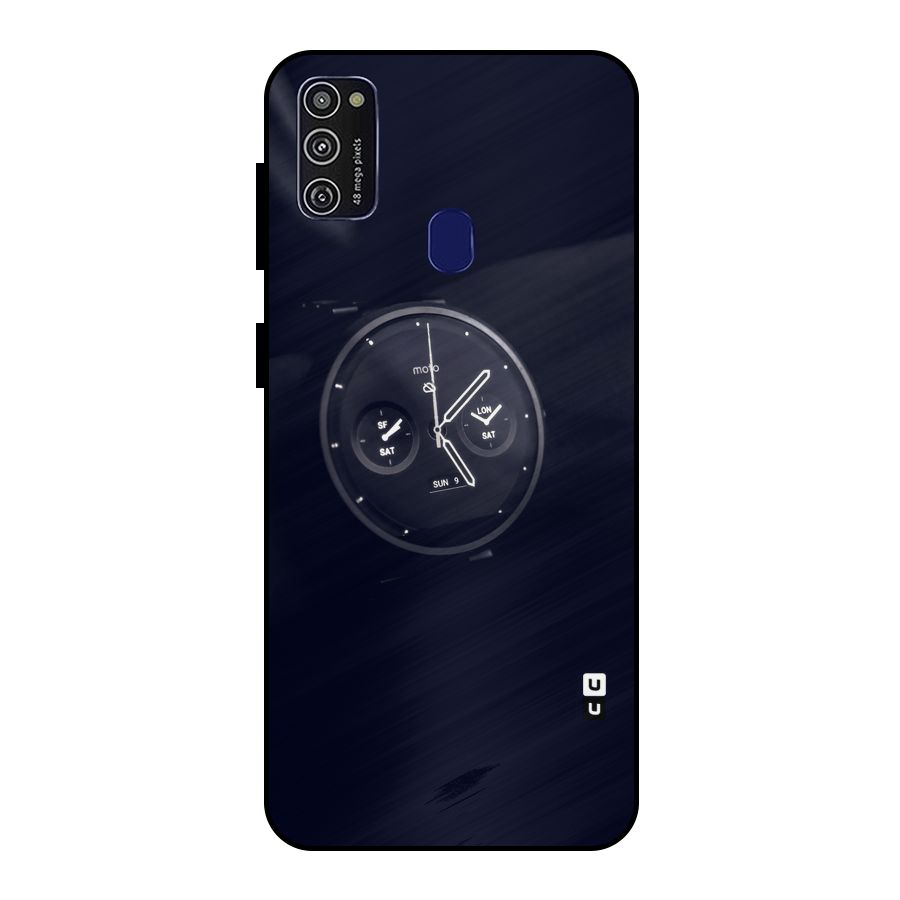 Dark Watch Metal Back Case for Galaxy M21