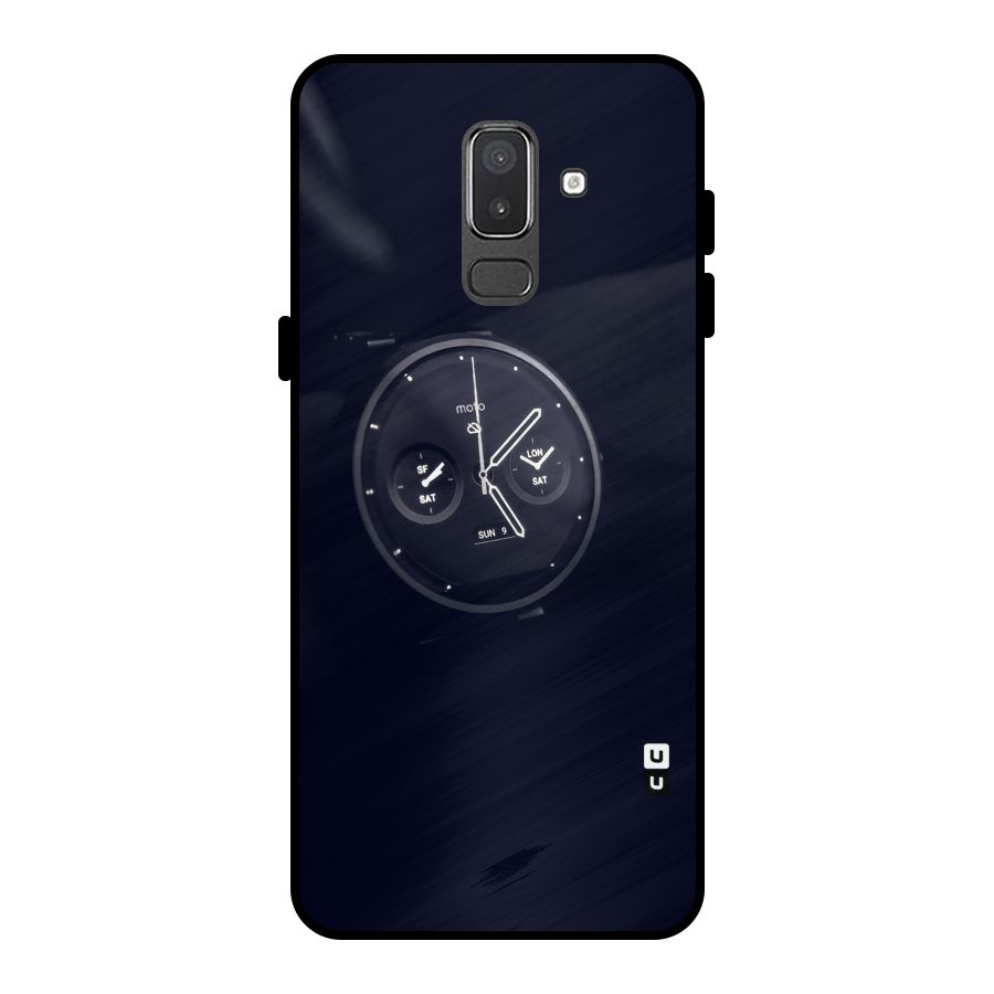 Dark Watch Metal Back Case for Galaxy On8 (2018)