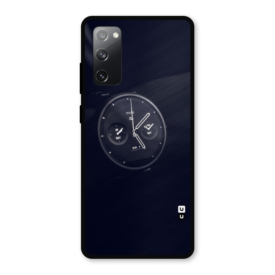 Dark Watch Metal Back Case for Galaxy S20 FE