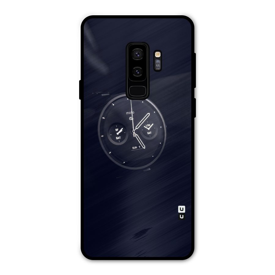Dark Watch Metal Back Case for Galaxy S9 Plus