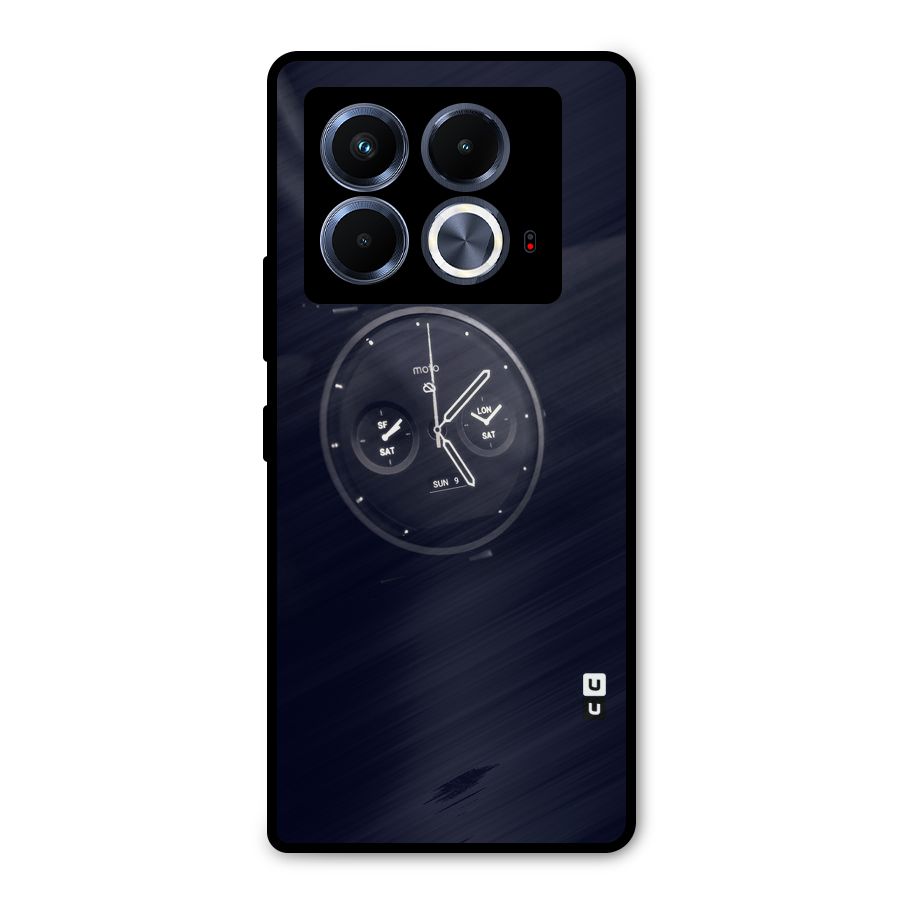 Dark Watch Metal Back Case for Infinix Note 40 5G