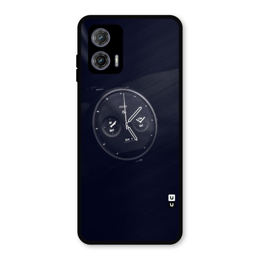Dark Watch Metal Back Case for Moto G73