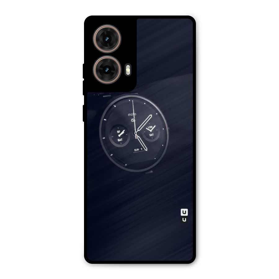 Dark Watch Metal Back Case for Moto G85