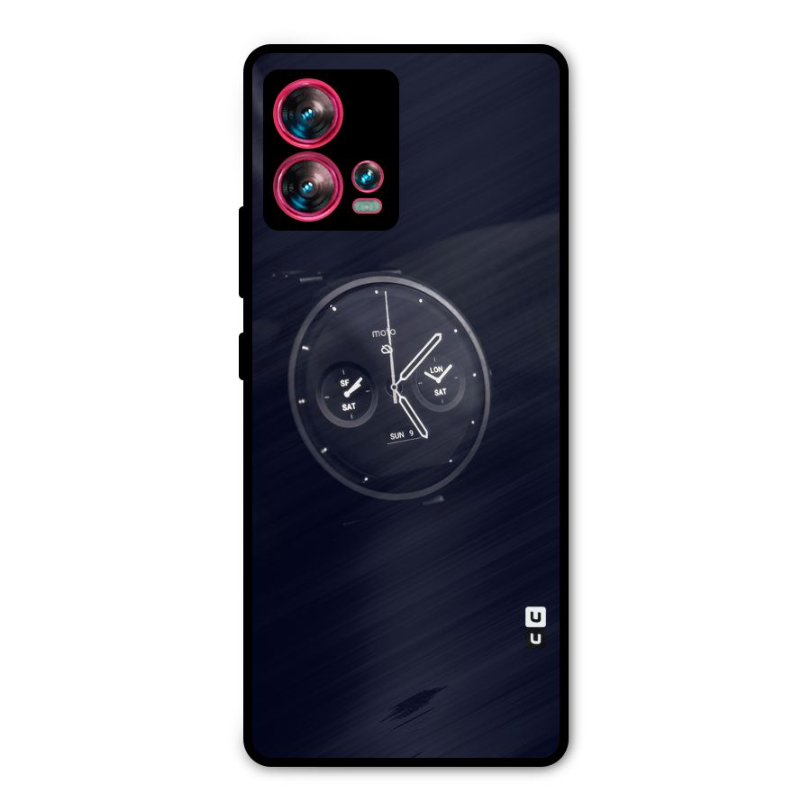 Dark Watch Metal Back Case for Motorola Edge 30 Fusion