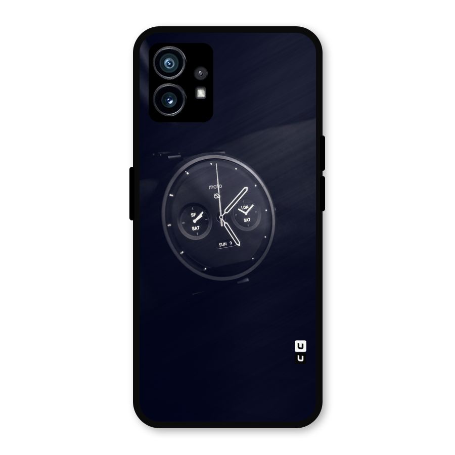 Dark Watch Metal Back Case for Nothing Phone 1