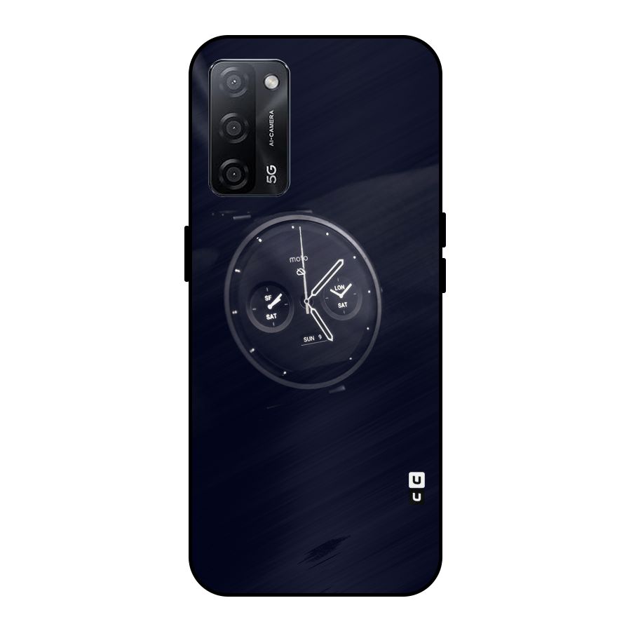 Dark Watch Metal Back Case for Oppo A53s 5G