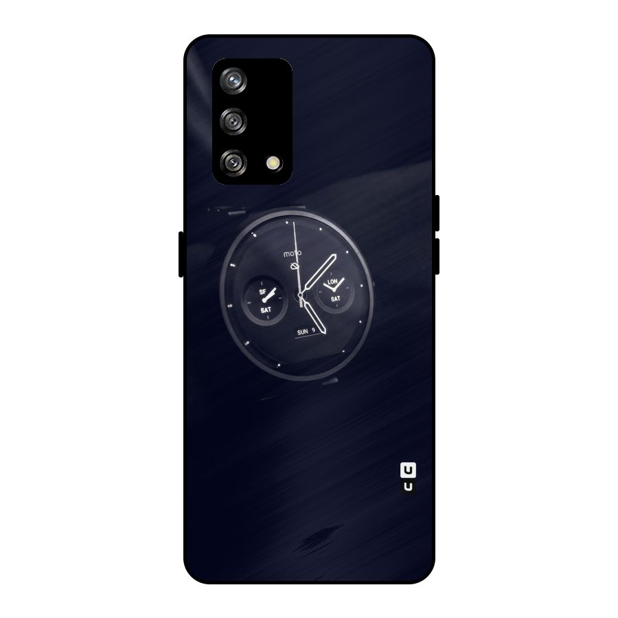 Dark Watch Metal Back Case for Oppo F19