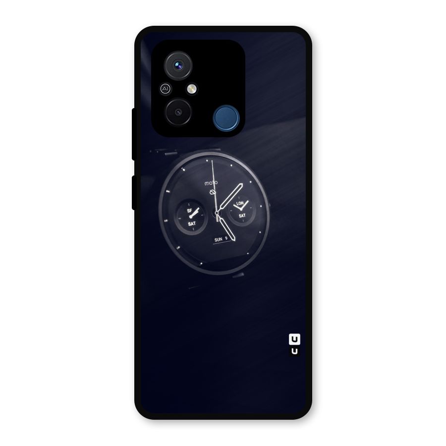 Dark Watch Metal Back Case for Poco C55