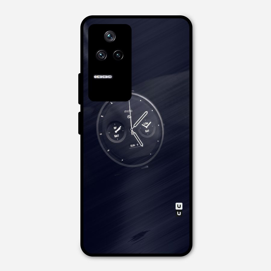 Dark Watch Metal Back Case for Poco F4 5G