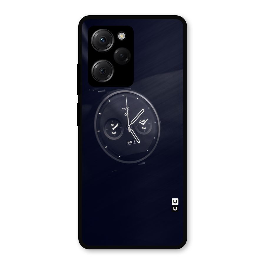 Dark Watch Metal Back Case for Poco X5 Pro