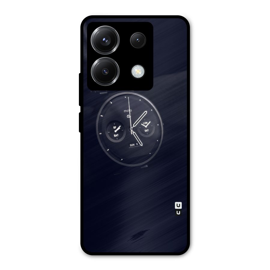 Dark Watch Metal Back Case for Poco X6
