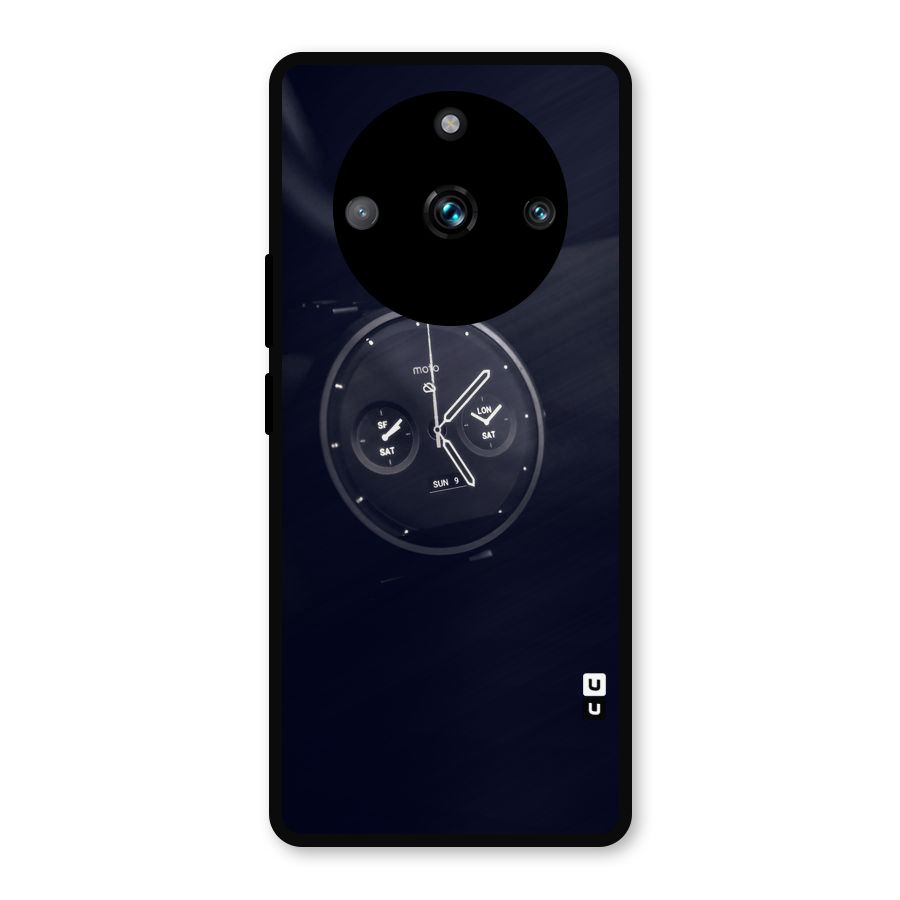 Dark Watch Metal Back Case for Realme 11 Pro