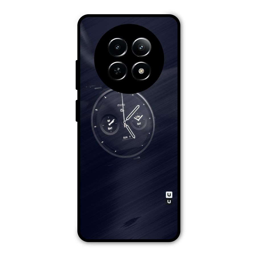 Dark Watch Metal Back Case for Realme 12 5G