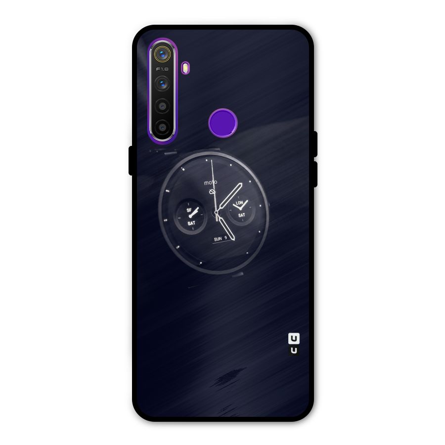 Dark Watch Metal Back Case for Realme 5