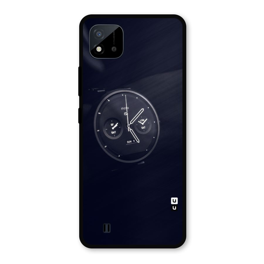 Dark Watch Metal Back Case for Realme C11 2021