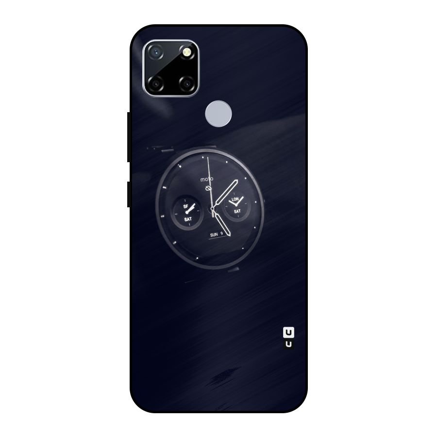 Dark Watch Metal Back Case for Realme Narzo 20