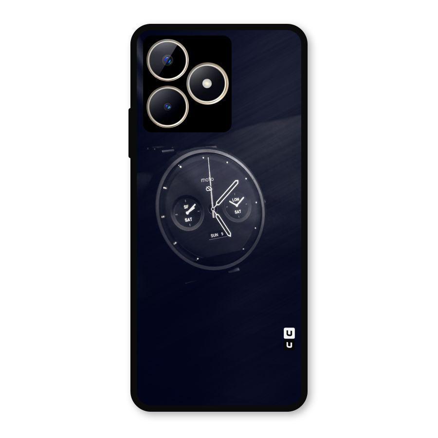 Dark Watch Metal Back Case for Realme Narzo N53